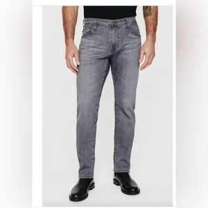 AG Adriano Goldschmied Men’s Slim Jeans | Gray Denim | Size 30 |